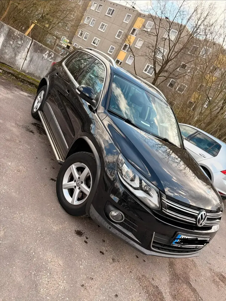 Gebraucht VW Tiguan R-line 136 PS (100 kW) 2013 Schwarz SUV