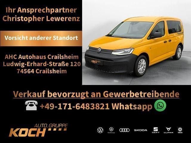 Second-hand VW Caddy Basis 103 CP (75 kW) 2021 Galben Monovolum