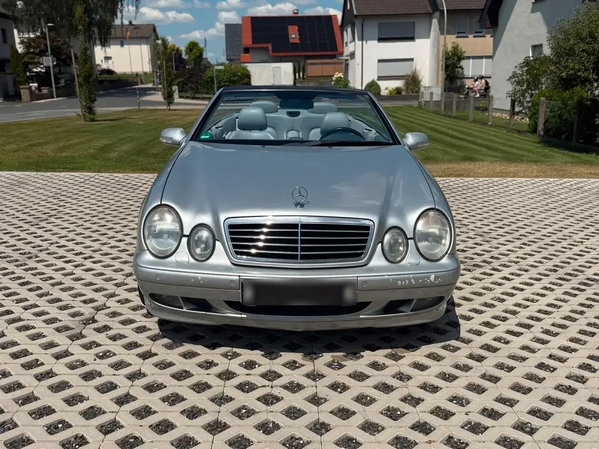 Gebraucht Mercedes CLK230 2001 Silber Cabrio