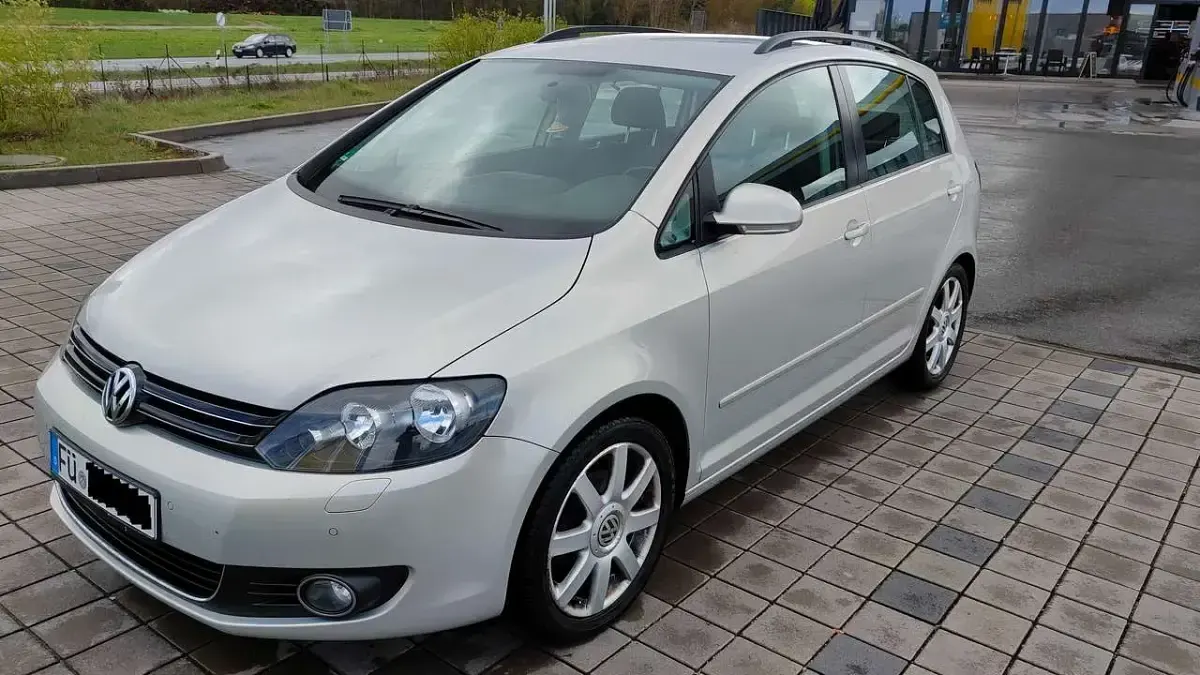 Gebraucht VW Golf Plus Cross Highline 140 PS (102 kW) 2011 Silber Van / Kleinbus