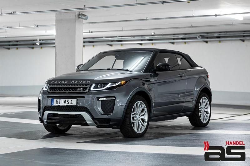 Grau Gebraucht 2017 Land Rover Range Rover evoque SE Dynamic Cabrio | 28.890 € (Fairer Preis) - Bild 1/4