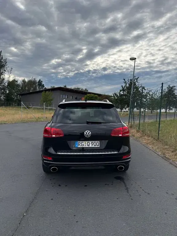 Gebraucht VW Touareg R-line 245 PS (180 kW) 2012 Schwarz SUV