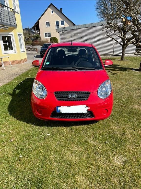 Rot Gebraucht 2010 Kia Picanto Vision Kleinwagen | 1.300 € (Superpreis) - Bild 1/4