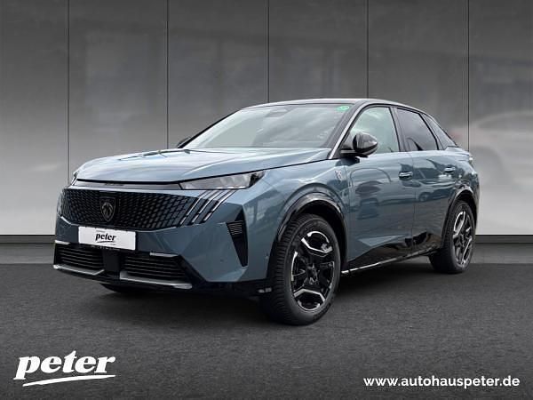 Blau (ingaro blau metallic) Gebraucht 2025 Peugeot e-3008 GTi SUV | 52.840 € (Etwas zu teuer) - Bild 1/4