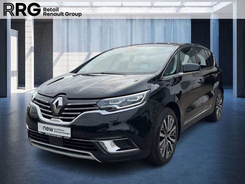 Black pearlschwarz metallic Gebraucht 2021 Renault Espace Initiale Paris Van / Kleinbus | 33.790 € - Bild 1/4