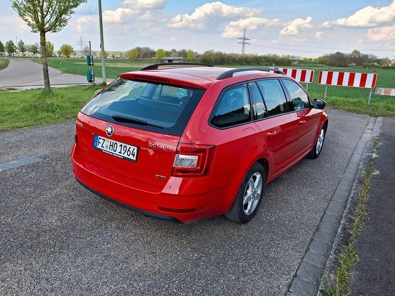 Gebraucht Skoda Octavia G-TEC Ambition 110 PS (80 kW) 2018 Rot Kombi