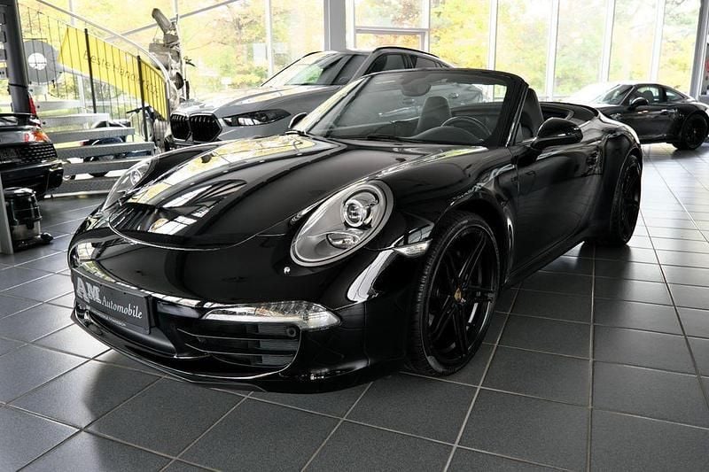 Schwarz Gebraucht 2013 Porsche 911 Carrera Cabriolet Cabrio | 82.800 € (Guter Preis) - Bild 1/4