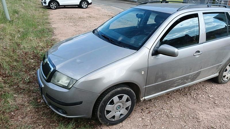 Gebraucht Skoda Fabia 2007 Silber Kombi