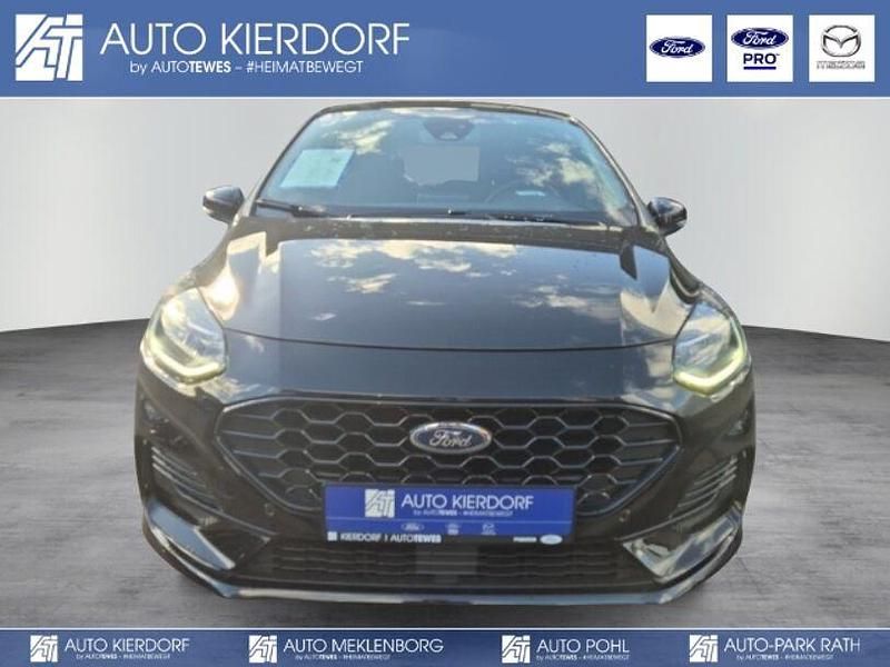 Agate black metallic (metallic) Gebraucht 2023 Ford Fiesta ST Kleinwagen | 16.890 € (Superpreis) - Bild 1/4