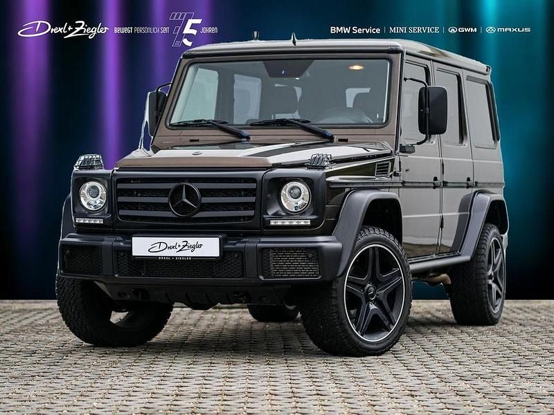 Citrinbraun metallic (metallic) Gebraucht 2017 Mercedes G350 SUV | 74.980 € (Fairer Preis) - Bild 1/4