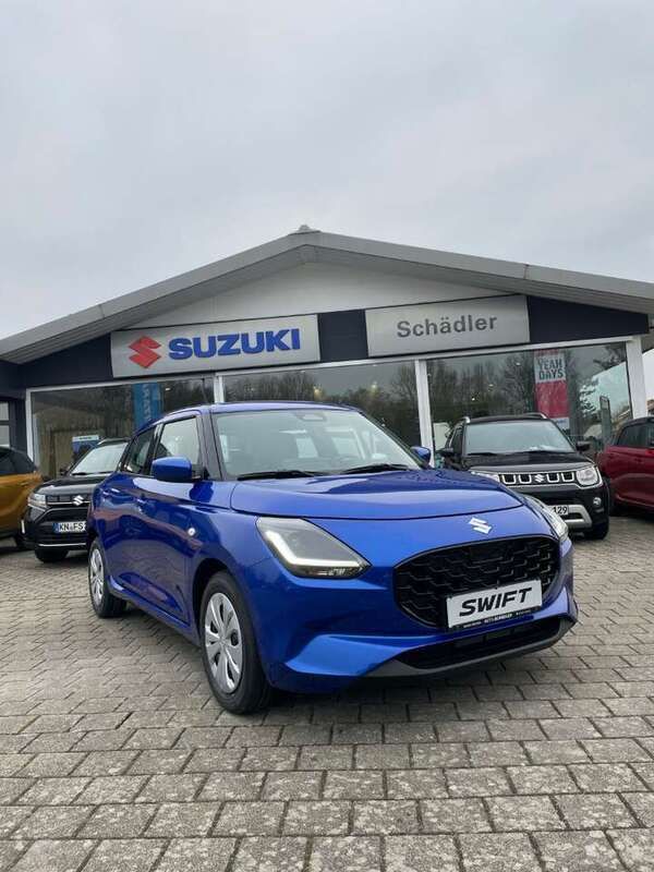 Blau Neu 2025 Suzuki Swift Club Kleinwagen | 19.490 € - Bild 1/4