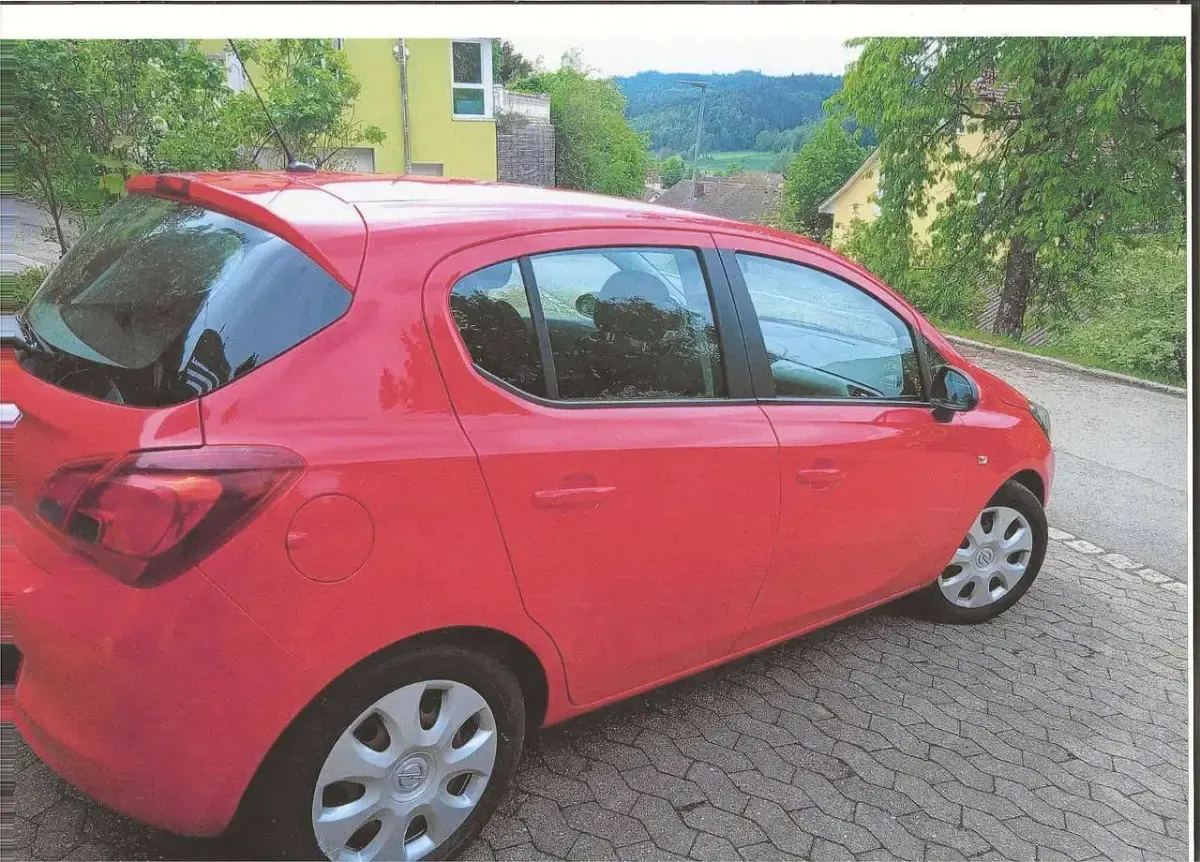 Gebraucht Opel Corsa 90 PS (66 kW) 2017 Rot Kleinwagen