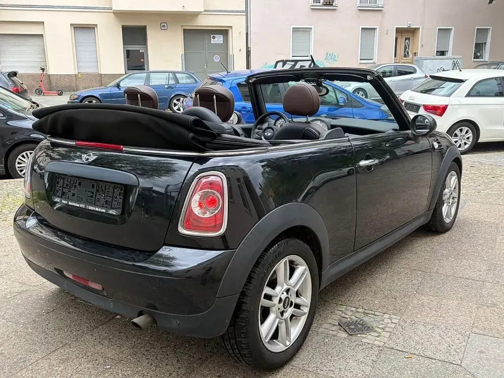 Gebraucht Mini One Cabriolet 98 PS (72 kW) 2012 Schwarz Cabrio
