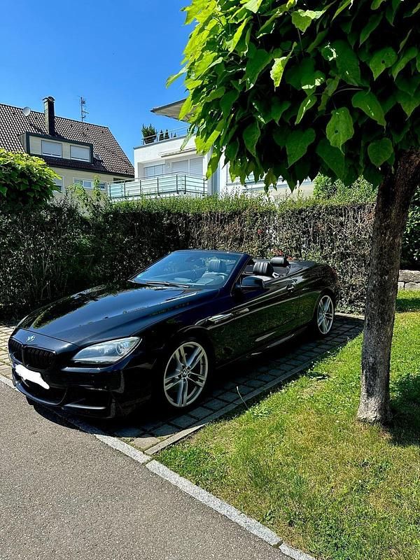 Schwarz Gebraucht 2012 BMW 640 Cabriolet Cabrio | 26.500 € - Bild 1/4