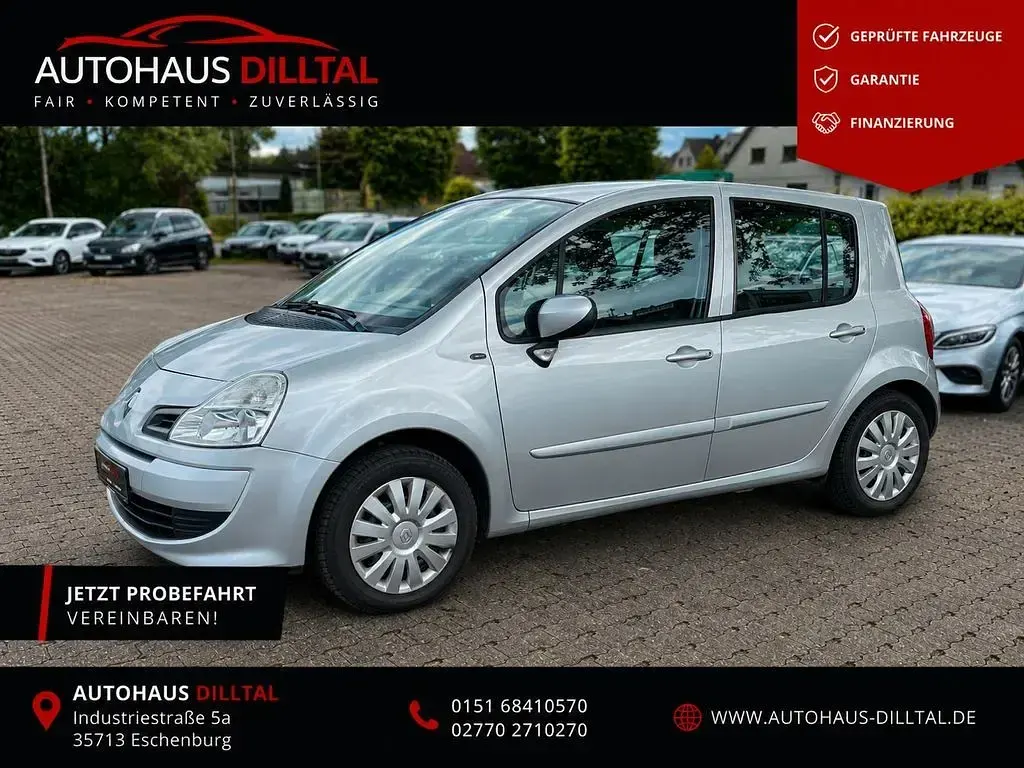 Gebraucht Renault Modus 75 PS (55 kW) 2012 Grau Van / Kleinbus