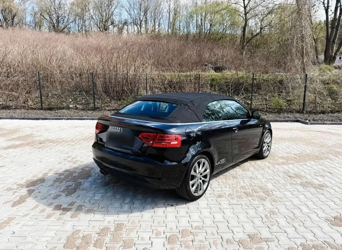Gebraucht Audi A3 Cabriolet Design 200 PS (147 kW) 2008 Schwarz Cabrio