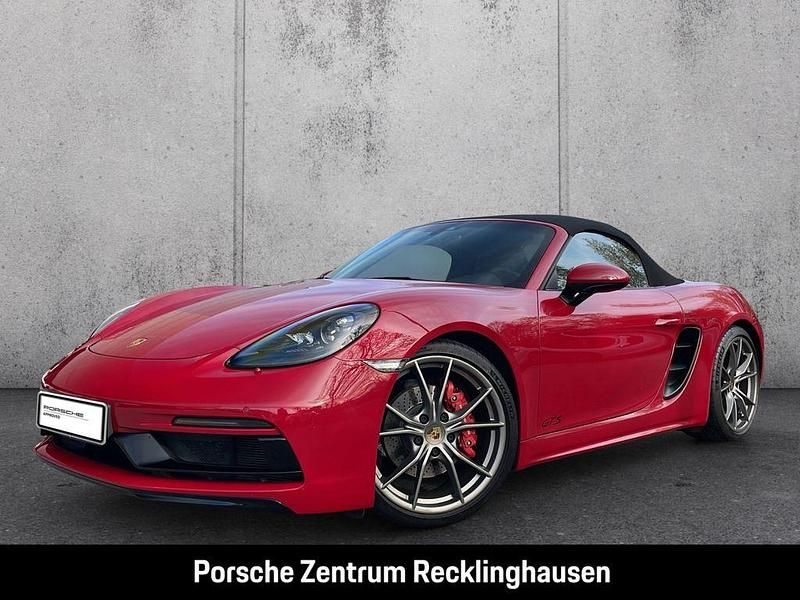 Rot Gebraucht 2018 Porsche 718 Boxster Cabrio | 72.290 € (Teuer) - Bild 1/4