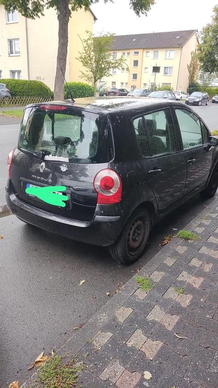 Schwarz Gebraucht 2007 Renault Modus Van / Kleinbus | 850 € - Bild 1/4