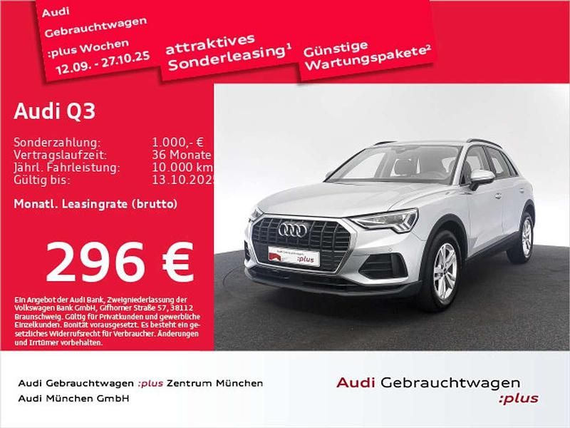 Florettsilber metallic Gebraucht 2024 Audi Q3 Basis SUV | 34.881 € (Guter Preis) - Bild 1/2