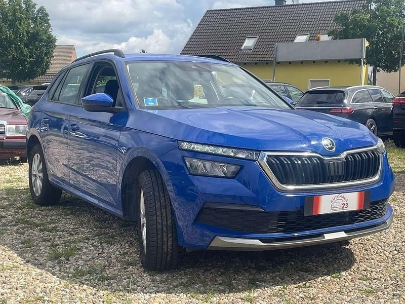 Blau Gebraucht 2021 Skoda Kamiq Style SUV | 17.999 € (Guter Preis) - Bild 1/4
