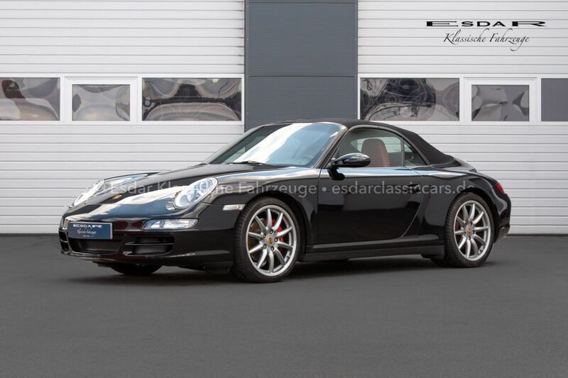 Schwarz Gebraucht 2009 Porsche 911 Carrera 4S Cabriolet Cabrio | 58.000 € (Fairer Preis) - Bild 1/4