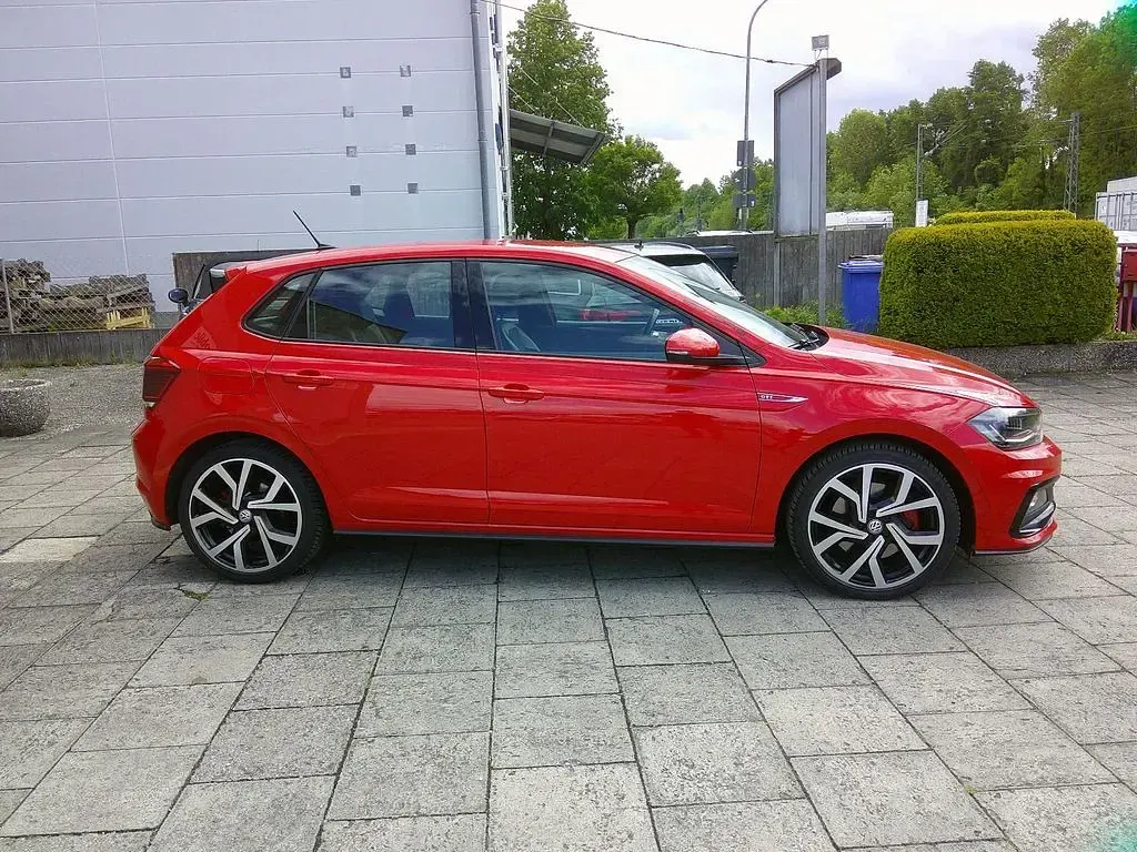 Usata VW Polo GTI 200 CV (147 kW) 2019 Rosso Utilitaria