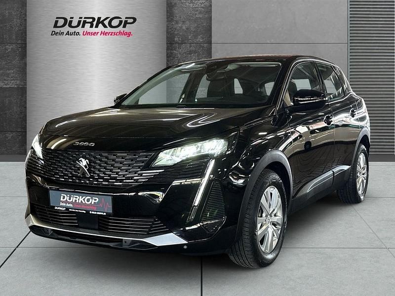 Schwarz perla nera Gebraucht 2022 Peugeot 3008 Active SUV | 20.990 € (Guter Preis) - Bild 1/4