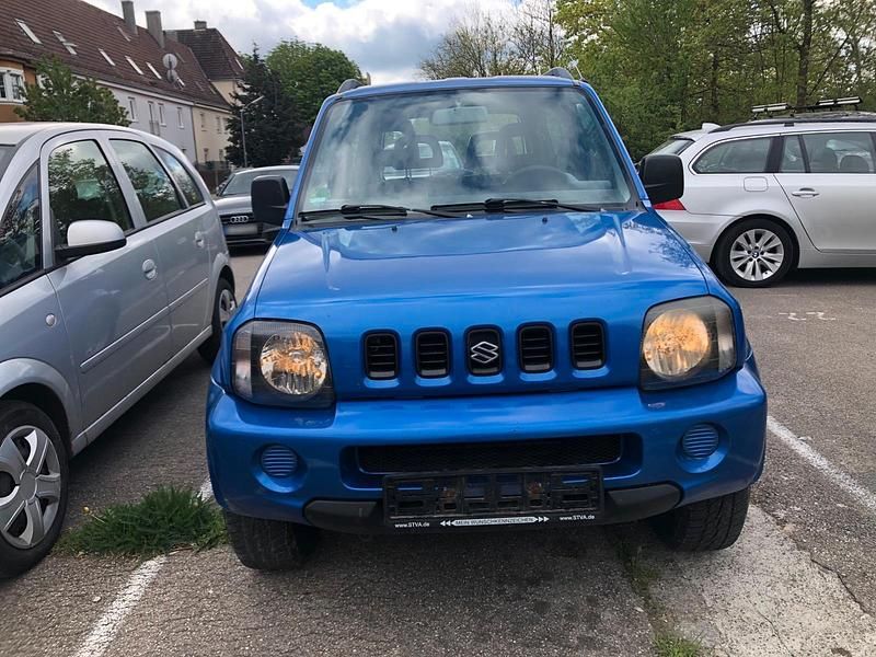 Second-hand Suzuki Jimny 80 CP (58 kW) 2000 Albastru SUV