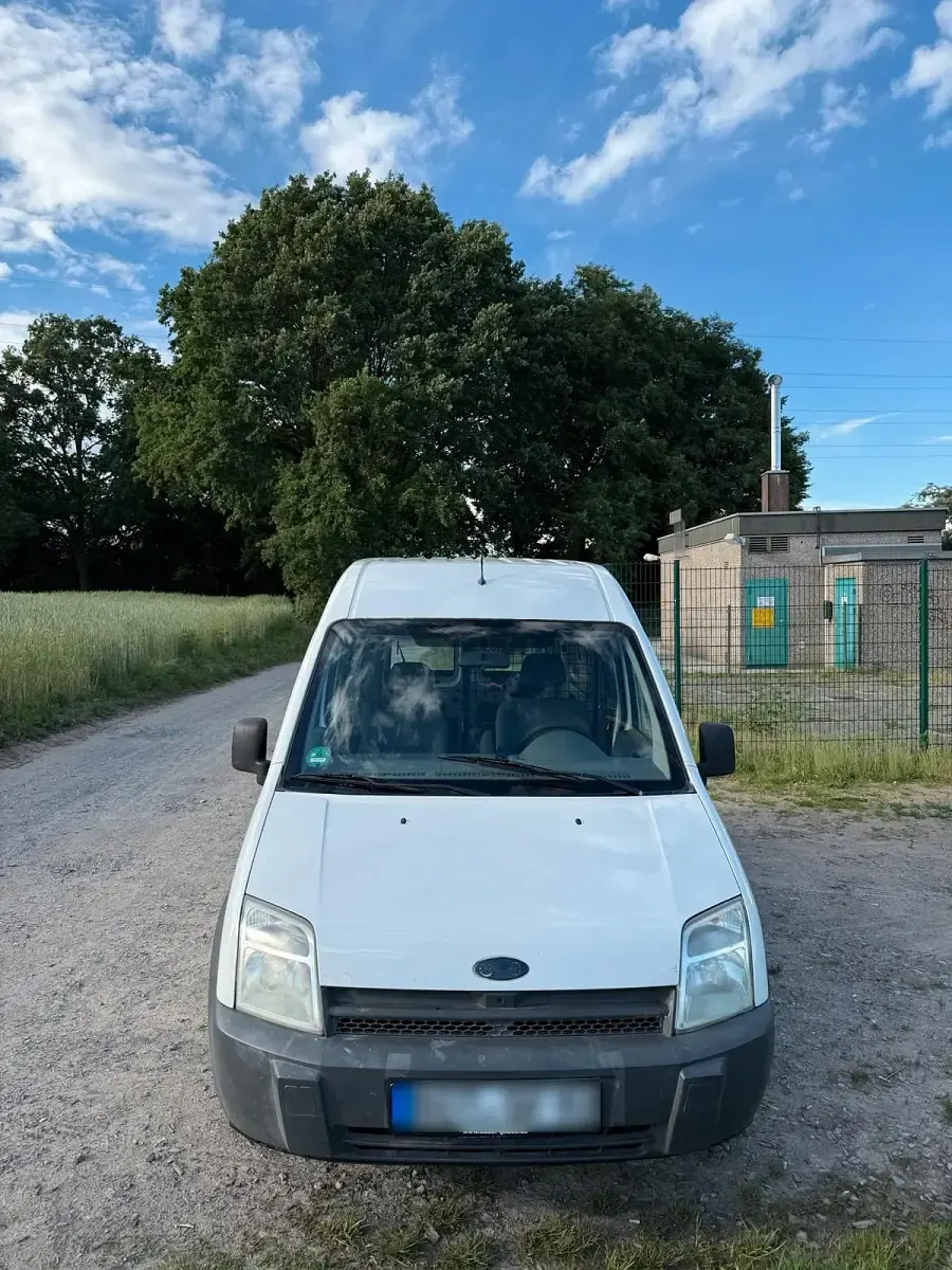 Gebraucht Ford Transit 75 PS (55 kW) 2005 Weiß Van / Kleinbus