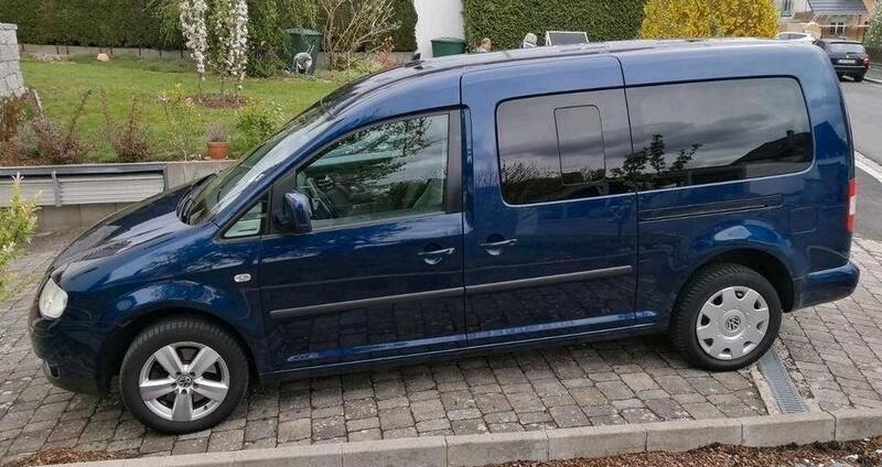 Blau Gebraucht 2010 VW Caddy Maxi Van / Kleinbus | 7.200 € - Bild 1/4