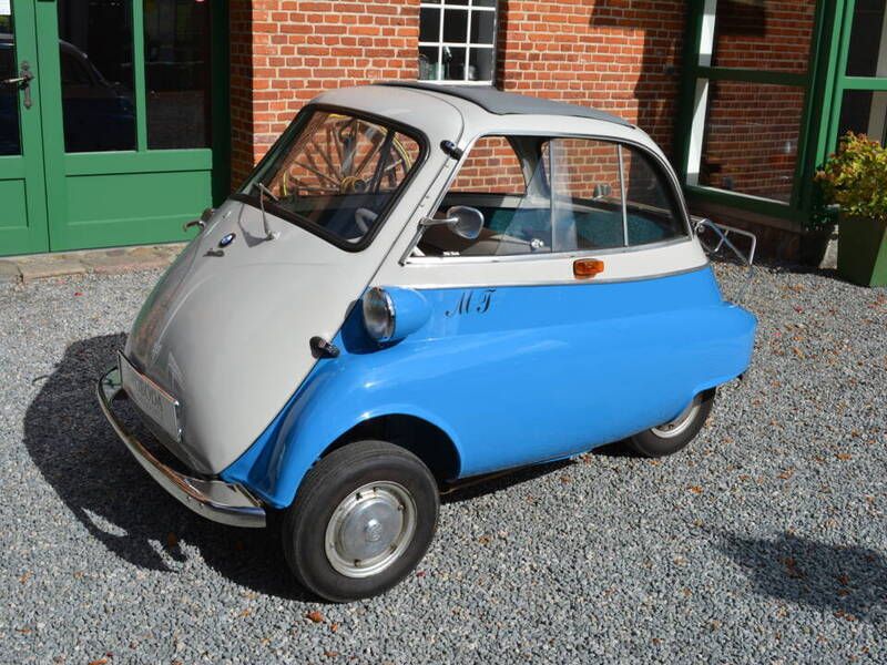 Blau Gebraucht 1958 BMW Isetta 250 Coupé | 25.000 € - Bild 1/4