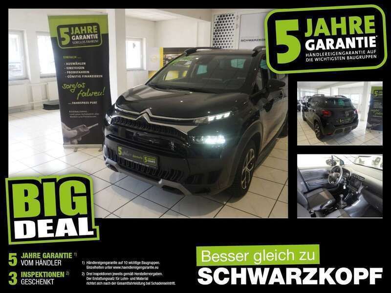 Schwarz Gebraucht 2024 Citroën C3 Aircross PureTech SUV | 15.180 € (Superpreis) - Bild 1/4