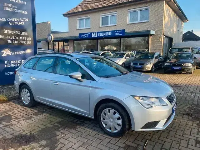 Brugt Seat Leon ST Reference 77 HK (56 kW) 2016 Sølv Stationcar