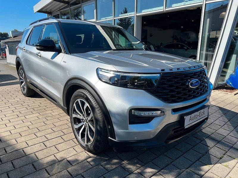 Silber Gebraucht 2020 Ford Explorer SUV | 49.990 € (Fairer Preis) - Bild 1/4