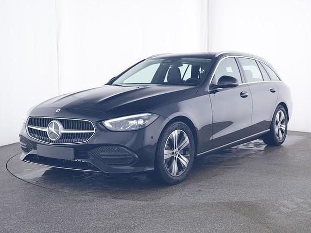 Metalliclack obsidianschwarz Gebraucht 2024 Mercedes C180 Avantgarde Kombi | 36.990 € (Fairer Preis) - Bild 1/4