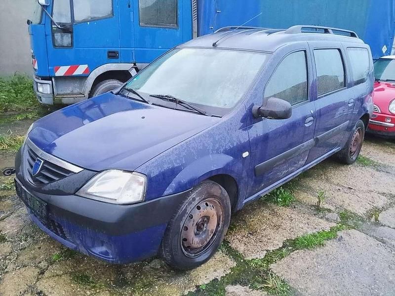 Dacia blau marine Gebraucht 2008 Dacia Logan Basis Limousine | 700 € - Bild 1/4