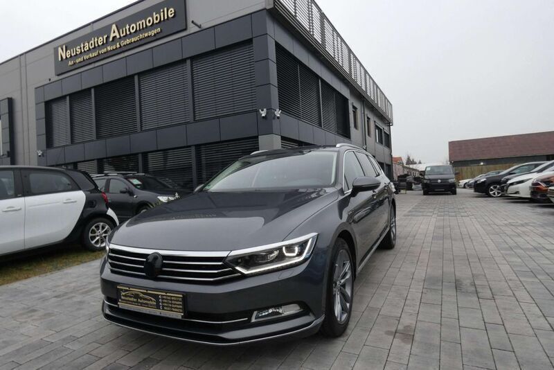 Indiumgrau metallic Gebraucht 2016 VW Passat Highline Kombi | 18.450 € (Fairer Preis) - Bild 1/4