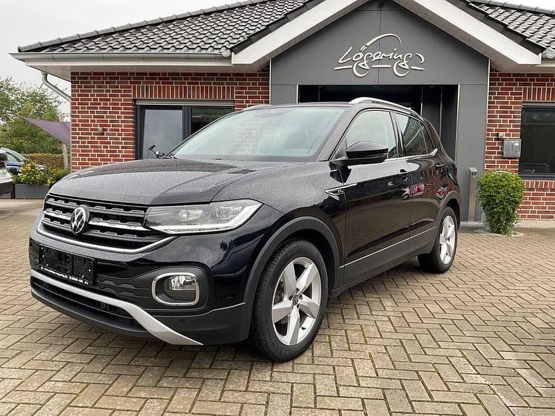 Schwarz Gebraucht 2021 VW T-Cross Style SUV | 21.400 € (Fairer Preis) - Bild 1/4