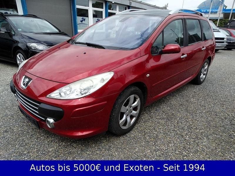 Rot Gebraucht 2007 Peugeot 307 Kombi | 950 € (Superpreis) - Bild 1/4