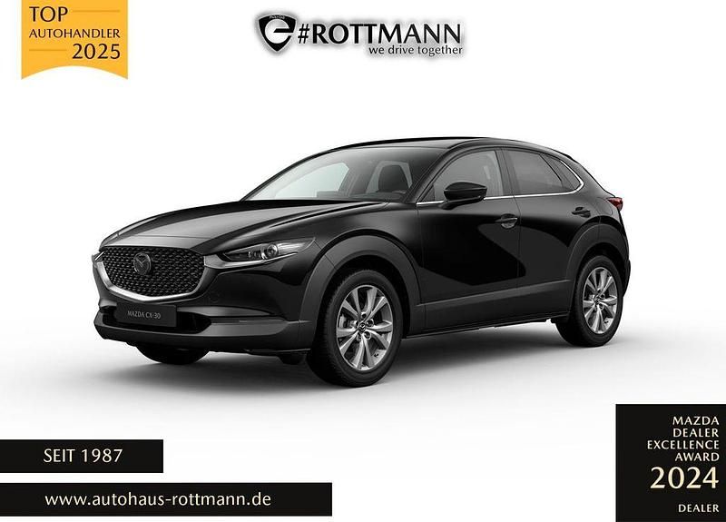 Schwarz Neu 2025 Mazda CX-30 Exclusive SUV | 31.570 € - Bild 1/4