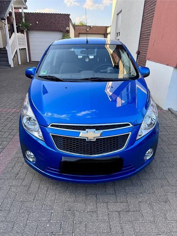 Blau Gebraucht 2011 Chevrolet Spark LS Kleinwagen | 3.300 € (Etwas zu teuer) - Bild 1/4