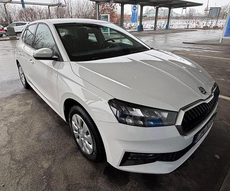 Gebraucht Skoda Fabia Selection 80 PS (58 kW) 2023 Weiß Kleinwagen
