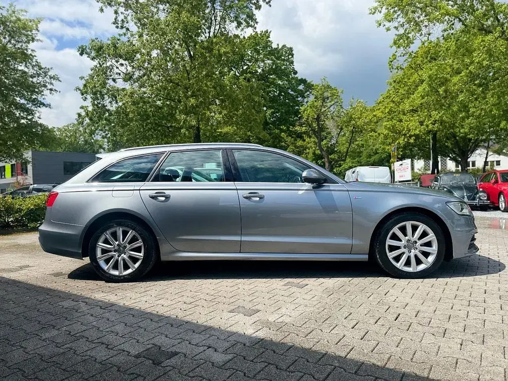 Używany Audi A6 S-Line 177 KM (130 kW) 2014 Szary Kombi