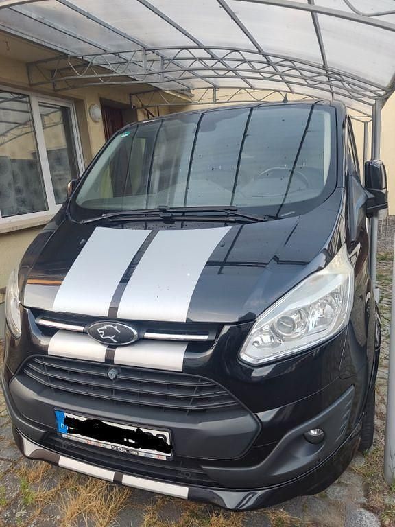 Schwarz Gebraucht 2015 Ford Transit Custom Van / Kleinbus | 15.900 € (Superpreis) - Bild 1/4