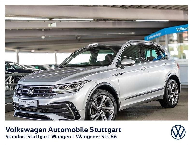 Reflexsilber metallic Gebraucht 2022 VW Tiguan R-line SUV | 29.930 € (Superpreis) - Bild 1/4