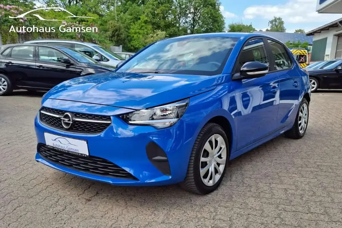 Gebraucht Opel Corsa-e Edition 100 kW (136 PS) 2022 Blau Kleinwagen