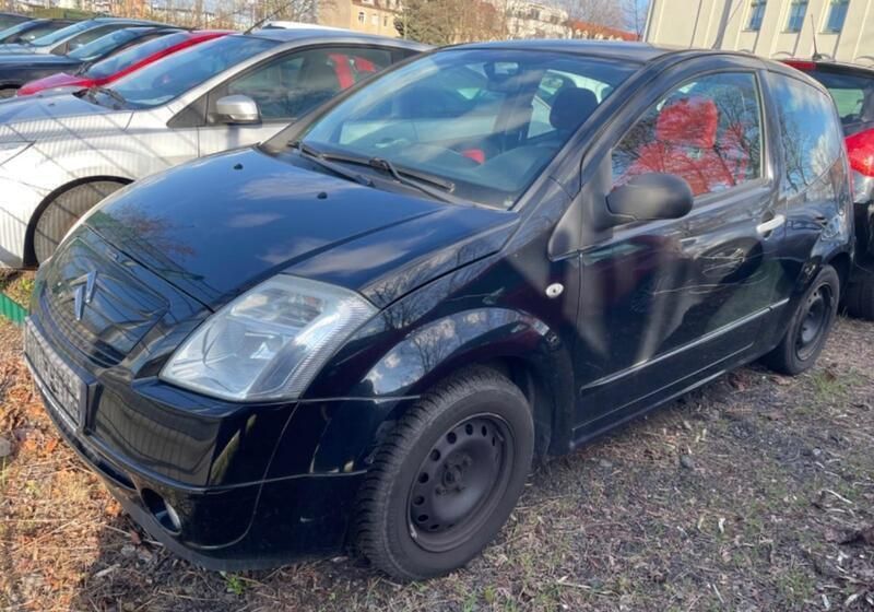 Gebraucht Citroën C2 Comfort 73 PS (53 kW) 2008 Schwarz Kleinwagen