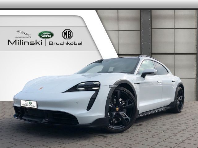 Carrera weiß Gebraucht 2022 Porsche Taycan Cross Turismo Limousine | 82.900 € (Superpreis) - Bild 1/4