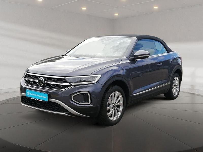 Gebraucht VW T-Roc Cabriolet Style 110 PS (80 kW) 2024 Schwarz Cabrio