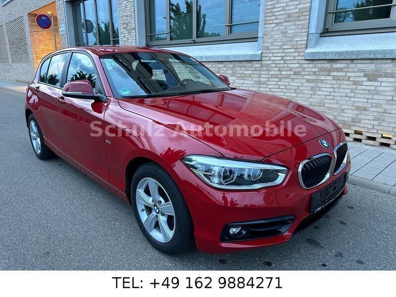 Rot Gebraucht 2018 BMW 120 Sport Line Kleinwagen | 15.890 € (Guter Preis) - Bild 1/4